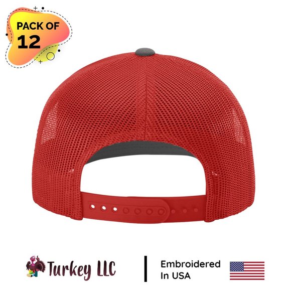 12 RED RICHARDSON HAT  WITH YOUR LOGO main image 6